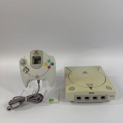 Sega Dreamcast Console Gaming System White HKT-3020