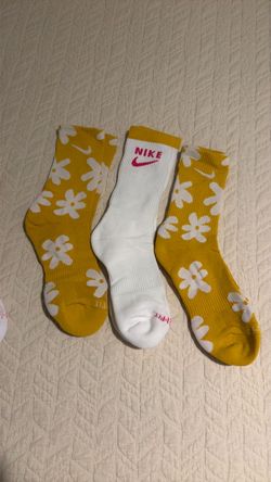 Nike Daisy Print Crew Socks 3-Pack