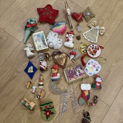 VINTAGE CHRISTMAS ORNAMENT ASSORTMENT #3