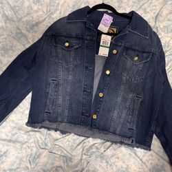 Michael Kors, (Jean button down Jacket) -BRAND NEW-