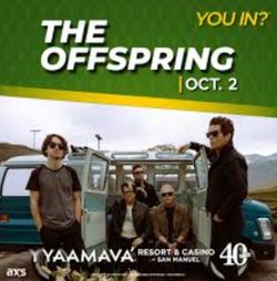 The Offspring Tonight-Yaamava