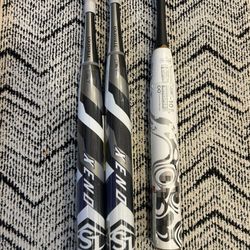Louisville Xeno And DeMarini Whisper Softball Bat