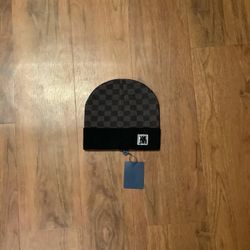 Black Patch Beanie