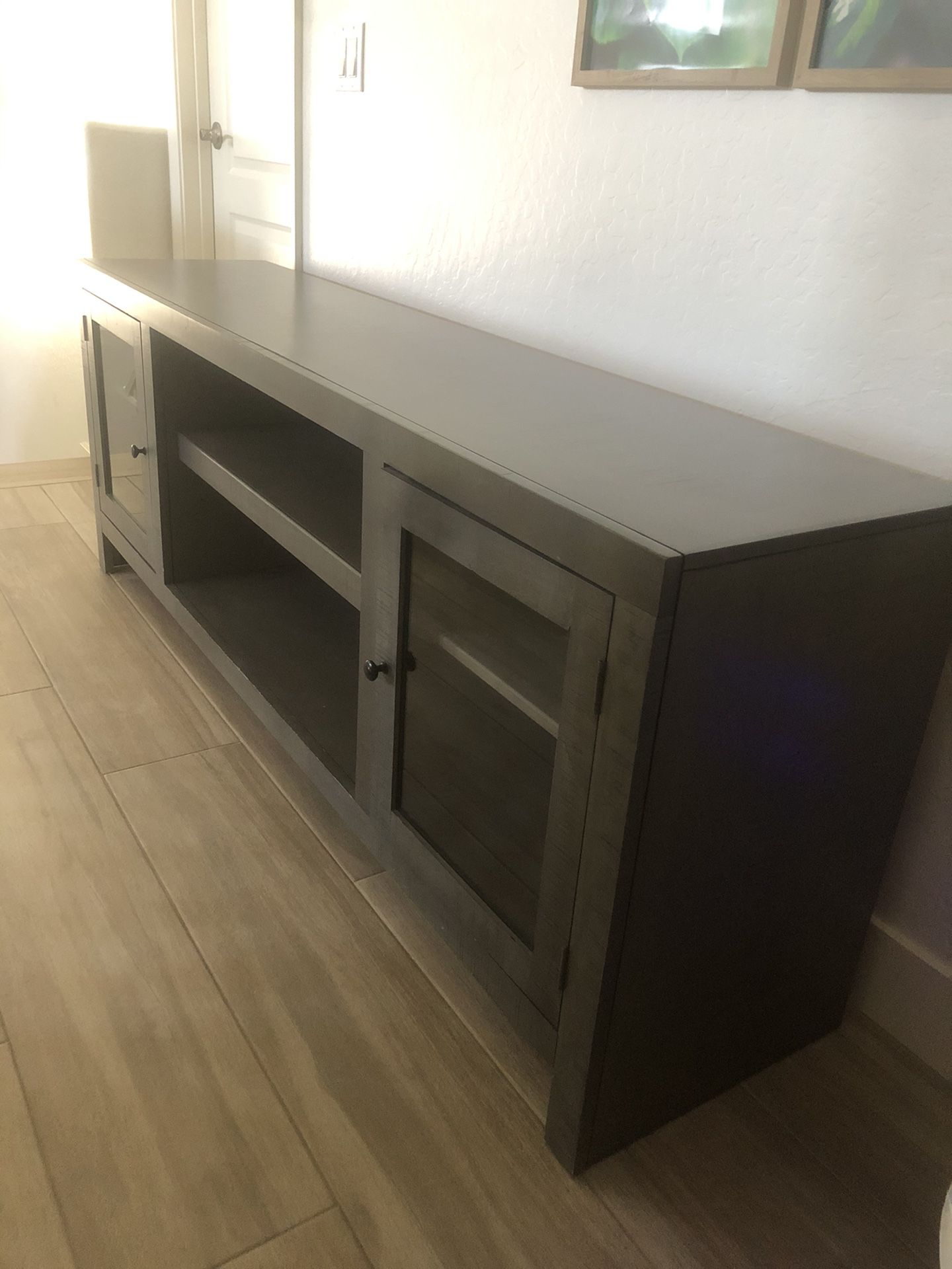 Desk Table - Gray 72Lx16.5Dx27H