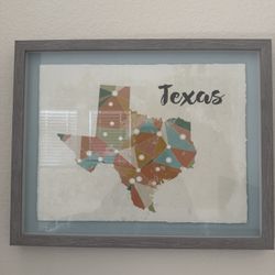 Texas picture decor 