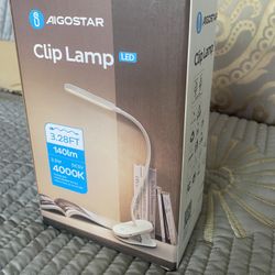 Chargeable clip lamp
