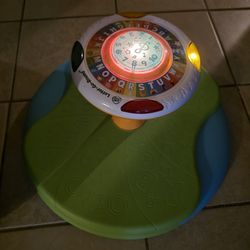 Leap frog sit and spin