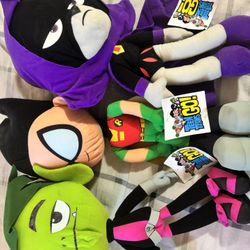 teen titans go plushies