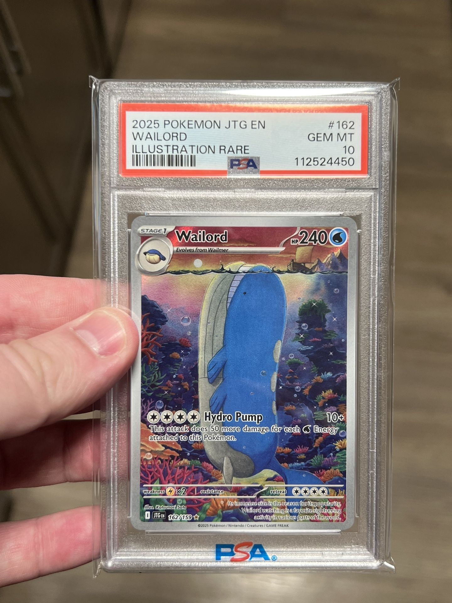Wailord PSA10