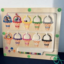 Montessori Magnetic Color Puzzle Game I’ve Cream