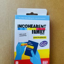 Incohearent Family Card Game