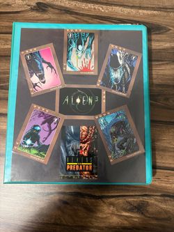 Vintage Topps Aliens Predator Universe Trading Cards Collection