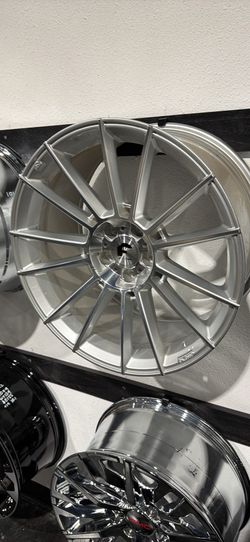 20s Forgiato wheels tire new 5x115 staggered