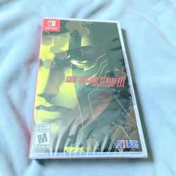 Nintendo Switch Shin Megami Tensei III Nocturne Game New Factory Sealed