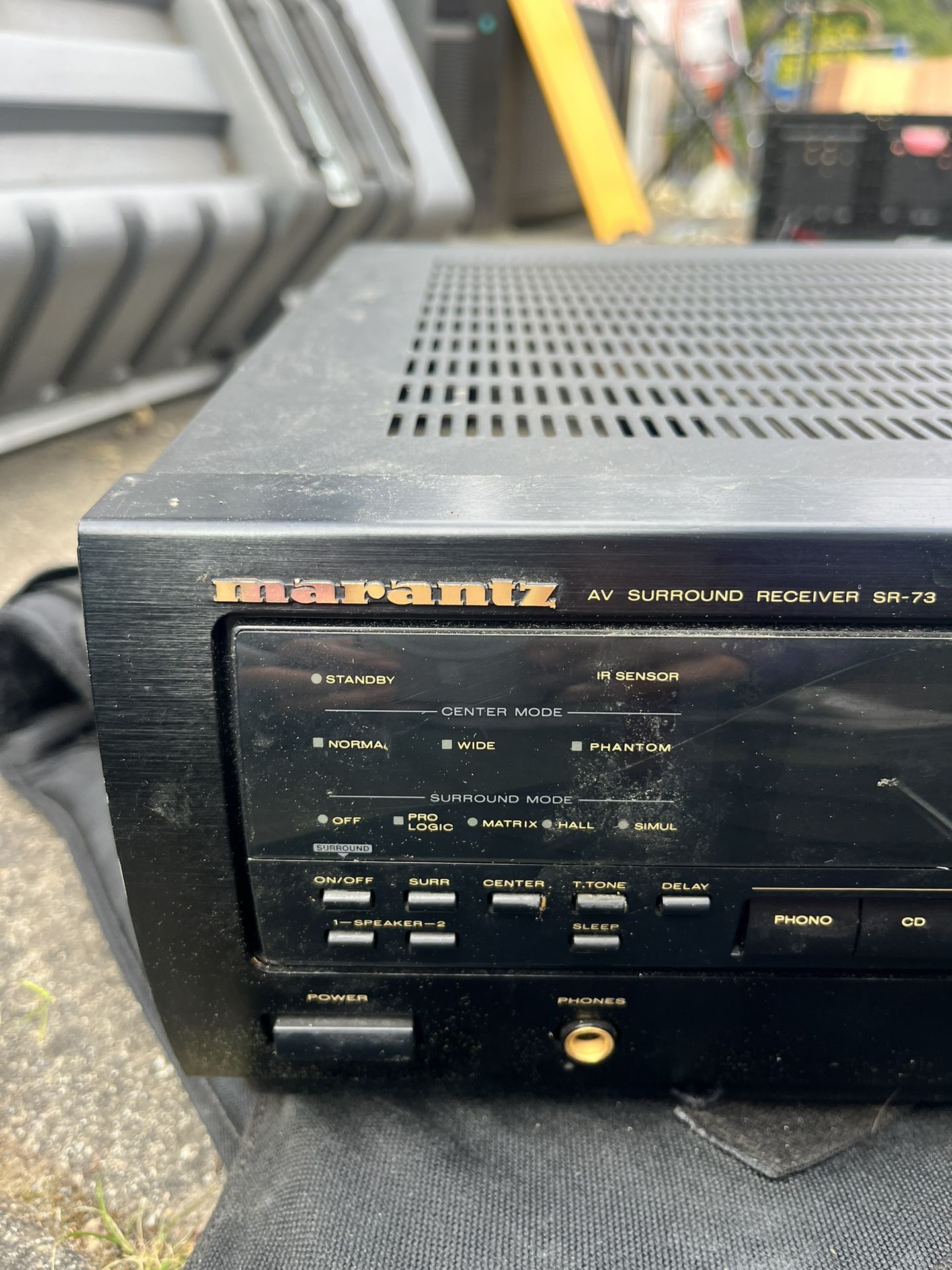 Marantz SR-73 AV Surround Receiver.
