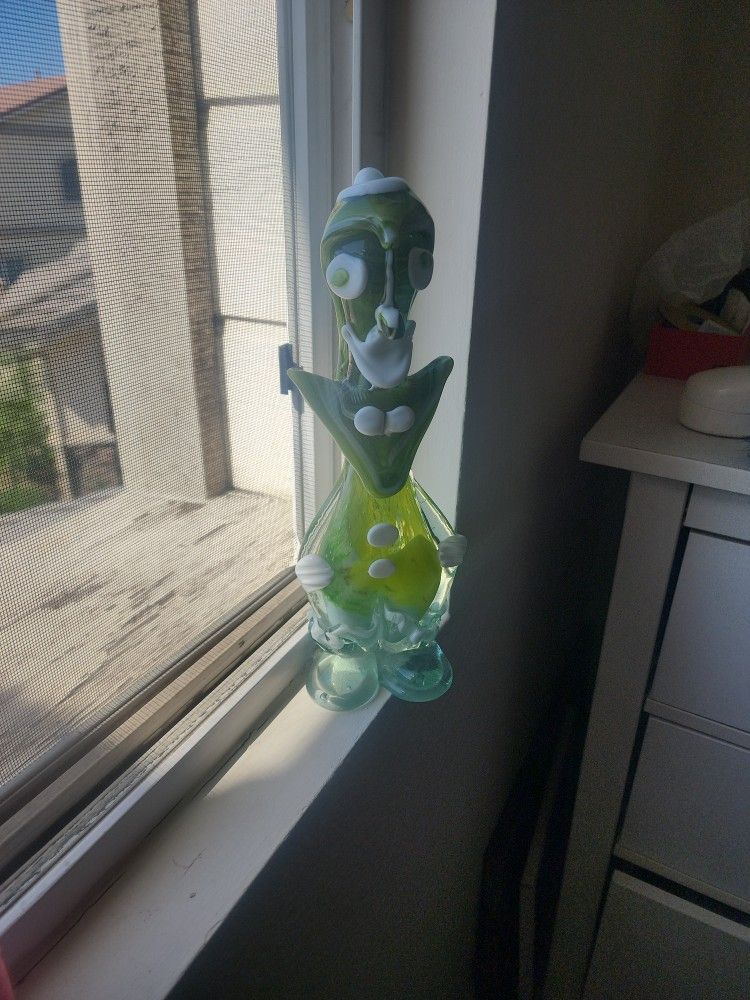 Glass Clown 🤡 Green