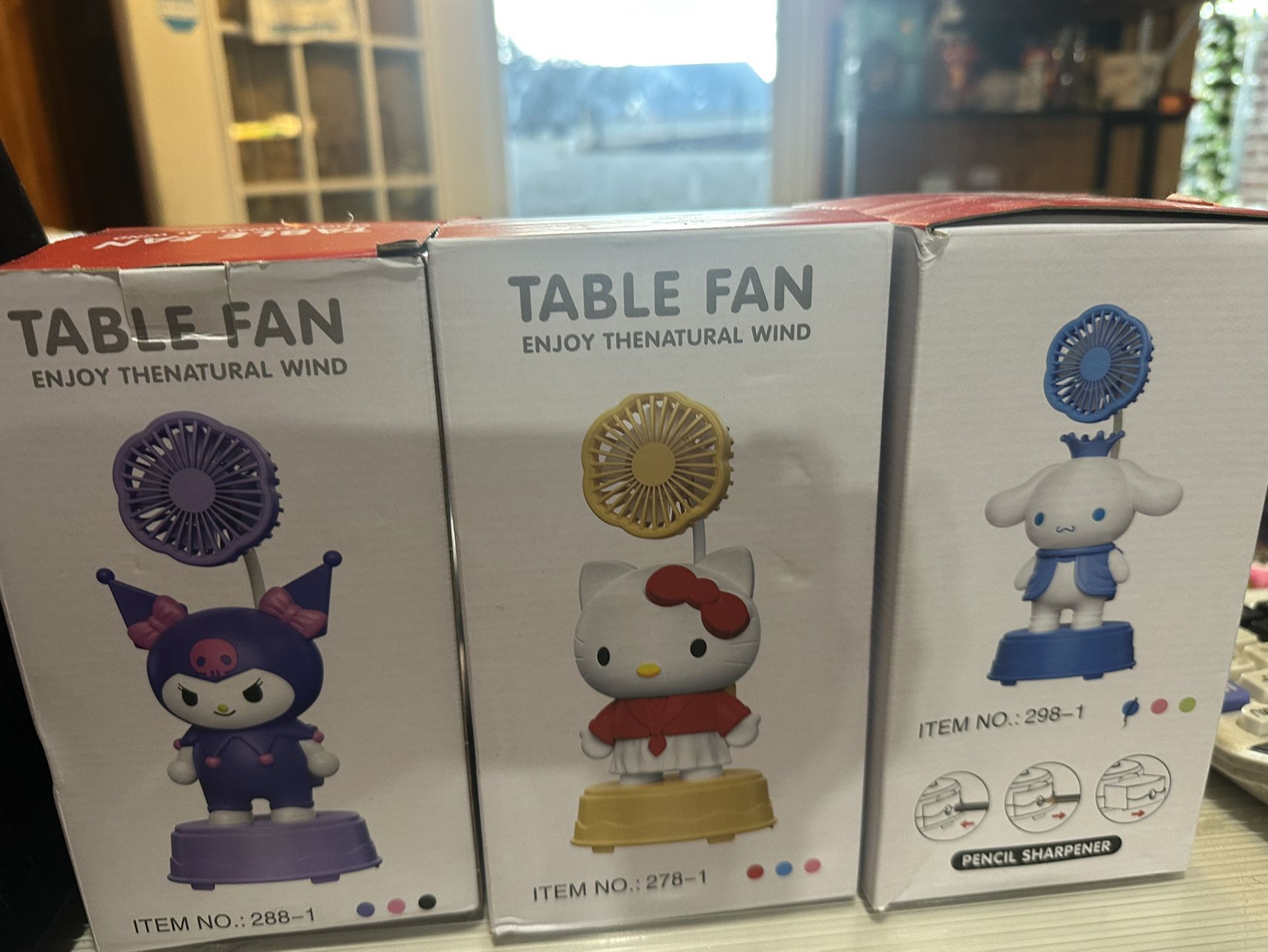 Sanrio Table Fan