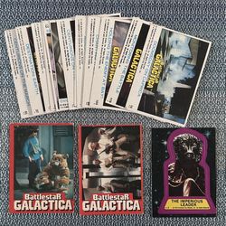 1978 Battlestar Galactica Trading Cards