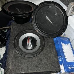 Car Audio (subs , Amps ) 