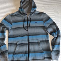 Vintage y2k Zoo York Full Zip Sherpa Lined Hoodie SIZE L