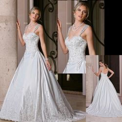 New With Tags Size 16 Da Vinci Wedding Gown $215