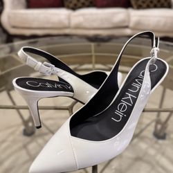 Calvin Klein Slingback Heels - 8.5 W