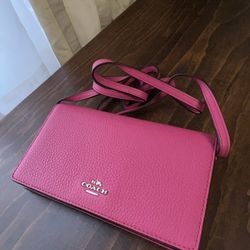 Coach Leather Crossbody Bag