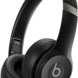 Refurbished Beats by Dr. Dre Solo 4 - Wireless Bluetooth On-Ear Headphones.Matte Black