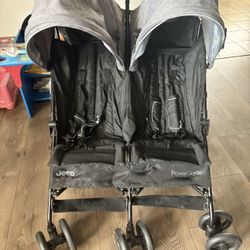 Jeep Double Stroller