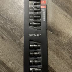 Icon 10pc 3/8 Impact Swivel Socket Set (metric)