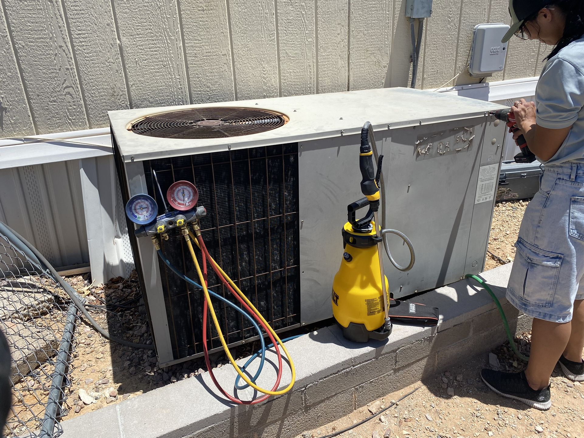 Broken Ac Unit Parts