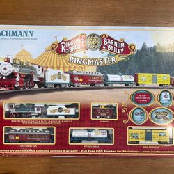 Bachmann HO Scale Ringling Bros Barnum & Bailey Ringmaster Trains Set