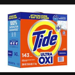 Tide Ultra Oxi Detergent 250 Oz 