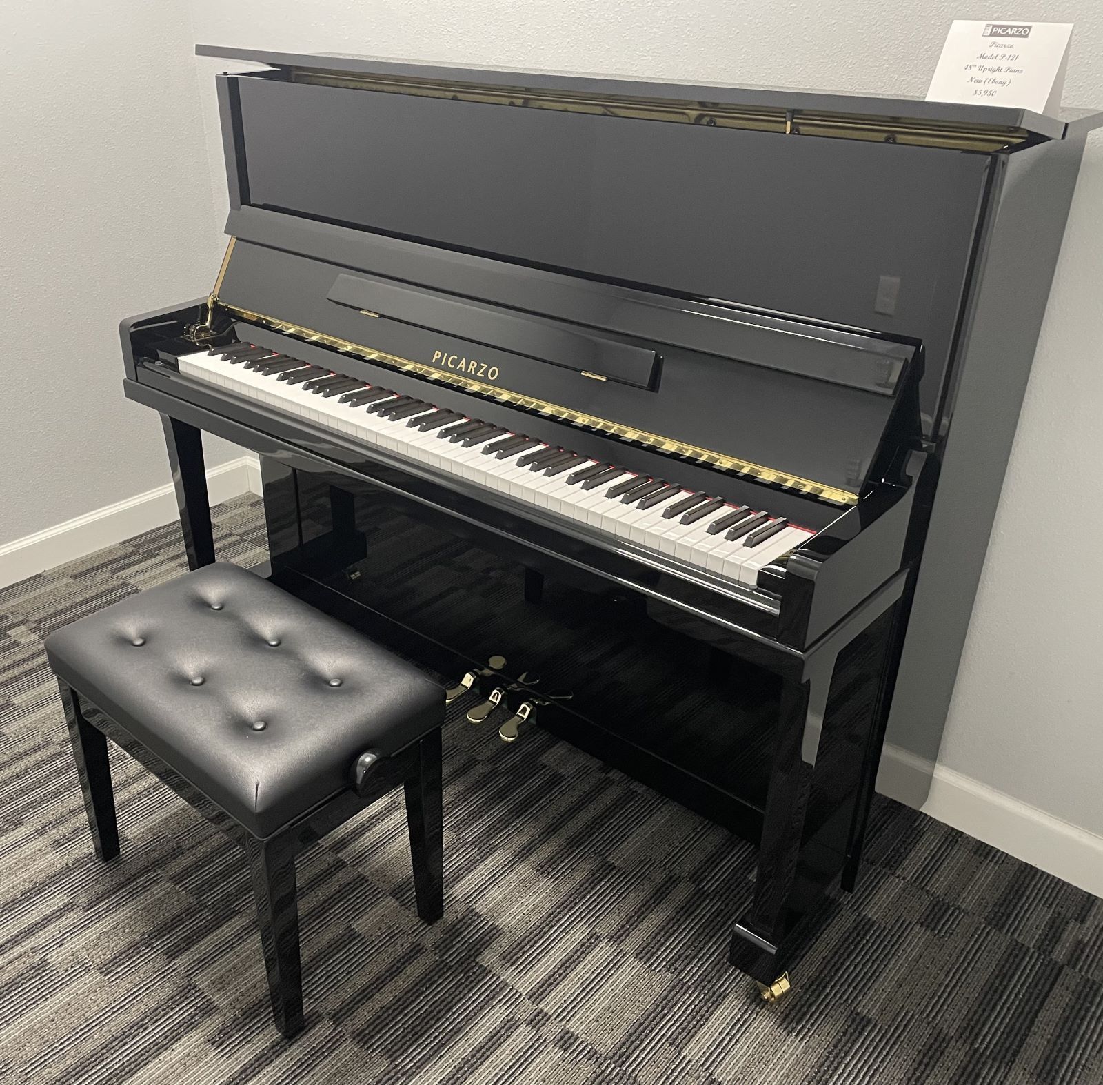 Like New 48” Upright Piano - Picarzo Pianos