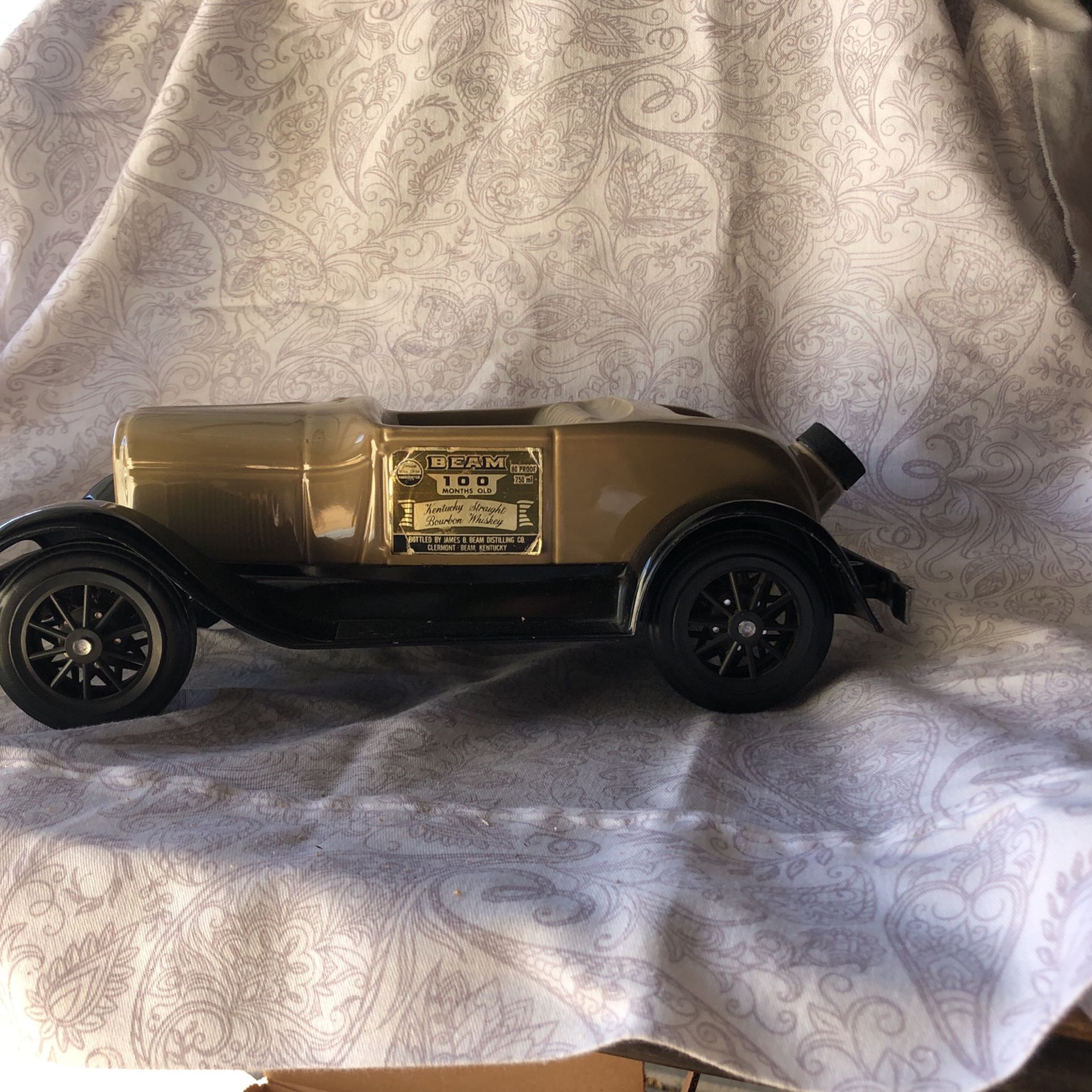 Antique Jim beam Whiskey Bottle