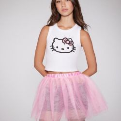 NEW Hello Kitty and Friends Halloween Costume - adult size S/M