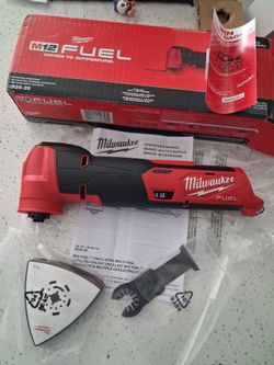 Milwaukee m12 fuel multi tool