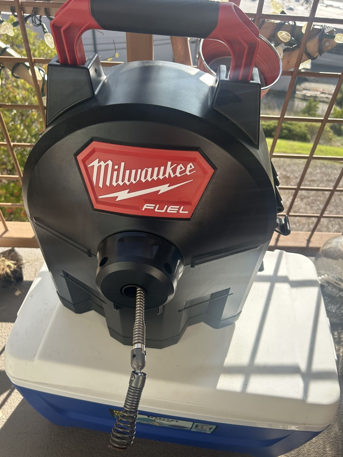 Milwaukee Drum Snake With Cable & Cutting Head