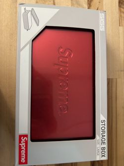 Supreme x SIGG Large Storage Box Red