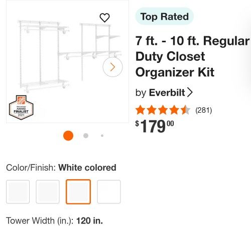 Closet Organizer *New In Box*