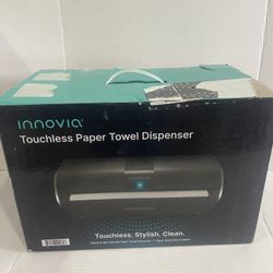 Touchless Automatic Paper Towel Dispenser Under Cabinet Black Innovia