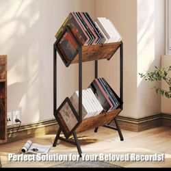 HADULCET Organizer - Vinyl Record Shelf - 14”y Wide x 38” Tall