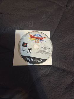 Dragon Quest VIII PS2 disc only