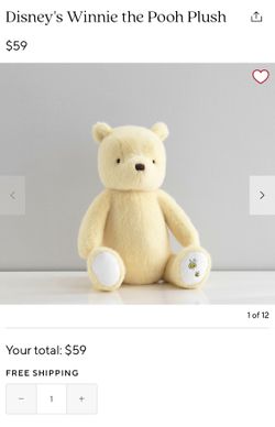 Disney’s Winnie the Pooh Plush from Pottery Barn ~Brand New & Sealed~ (Retails for $59 + Tax) Firm Price Pickup Only