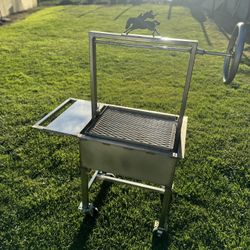 Stainless Steel Barbecue Pit
