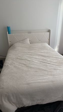 New Queen Bed frame + Mattress
