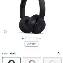 Beats Solo Pro Wireless Noise Cancelling On-Ear Headphones - Built-in Microphone 