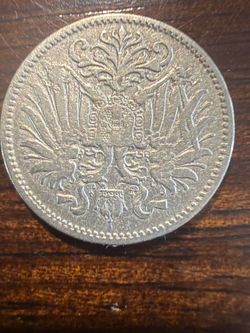 1893 Austrian Empire coin
