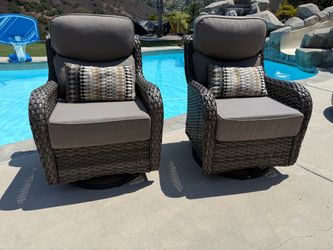 2 glider rocker chairs new