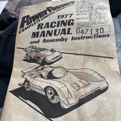 Vintage Lionel Power Passers Slot Car Instructions/Order Form/Track Billboards